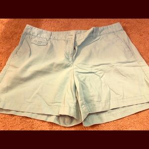 Teal loft shorts